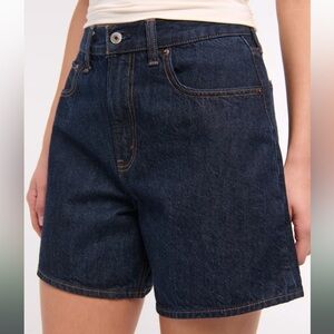 NWT Abercrombie High Rise Loose Short - Curve Love